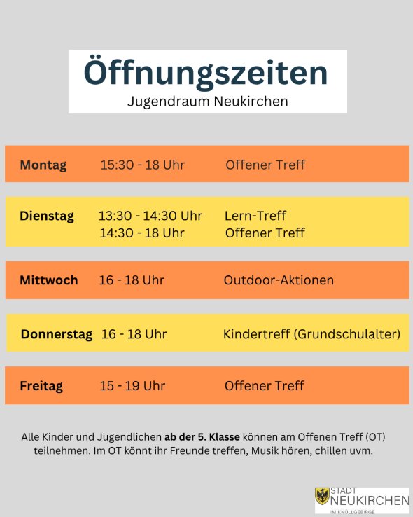 Dienstag 13:30 - 14:30 Uhr Lerntreff Offener Treff - 1 Dienstag 13:30 - 14:30 Uhr Lerntreff Offener Treff - 1