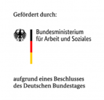 Logo "Bundesministerium für Arbeit und Soziales"